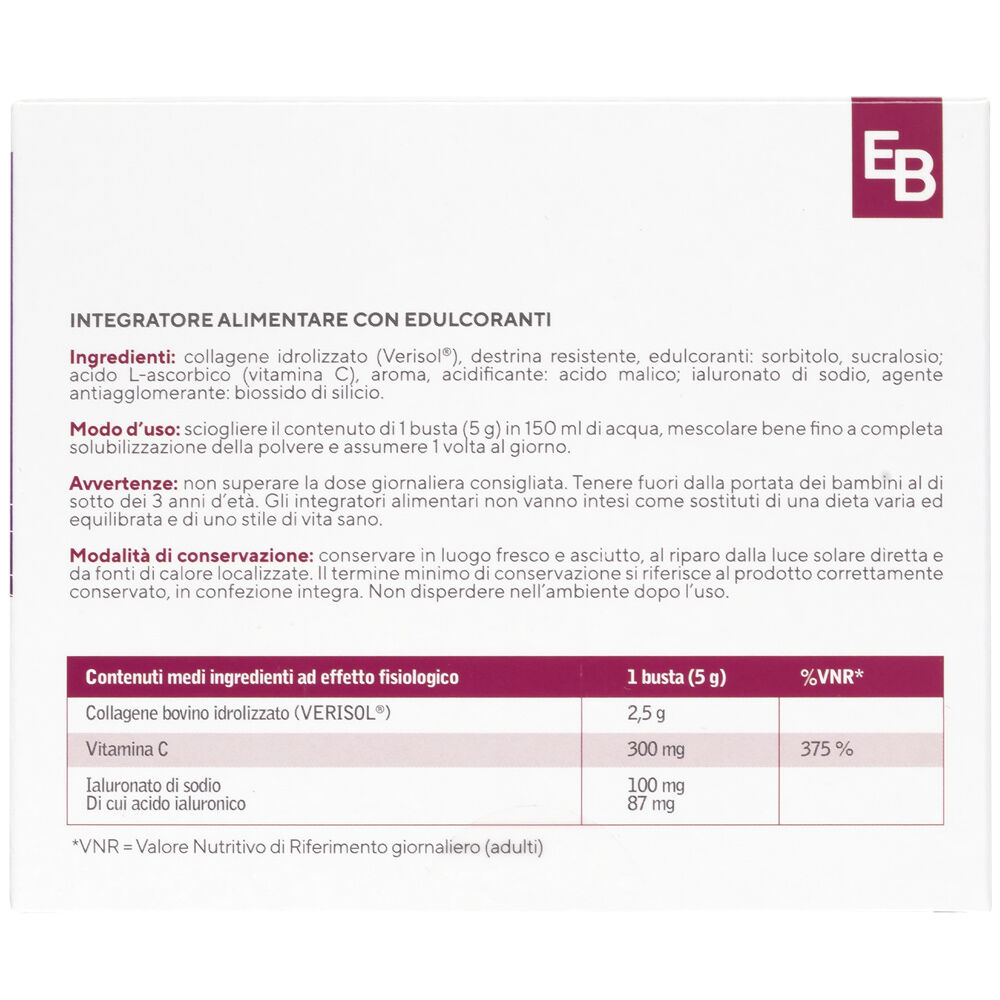 Essere Benessere Integratore Collagene Gusto Fragola 14 Bustine , , large