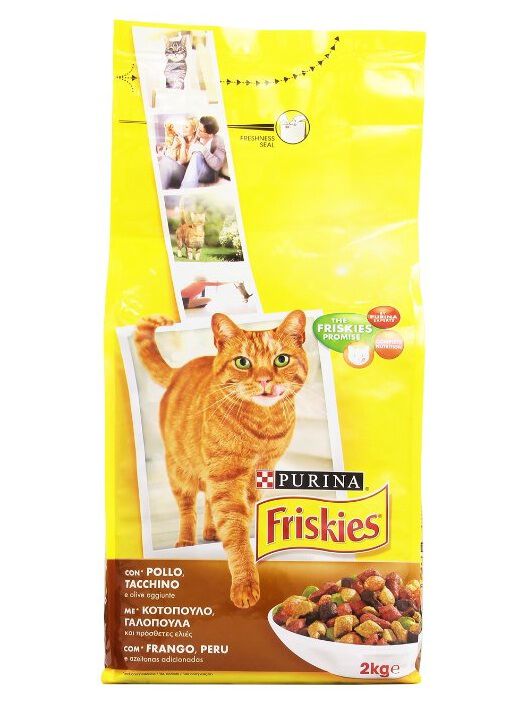 Friskies Mix di Pollo e Tacchino e con Verdure 2 Kg - -