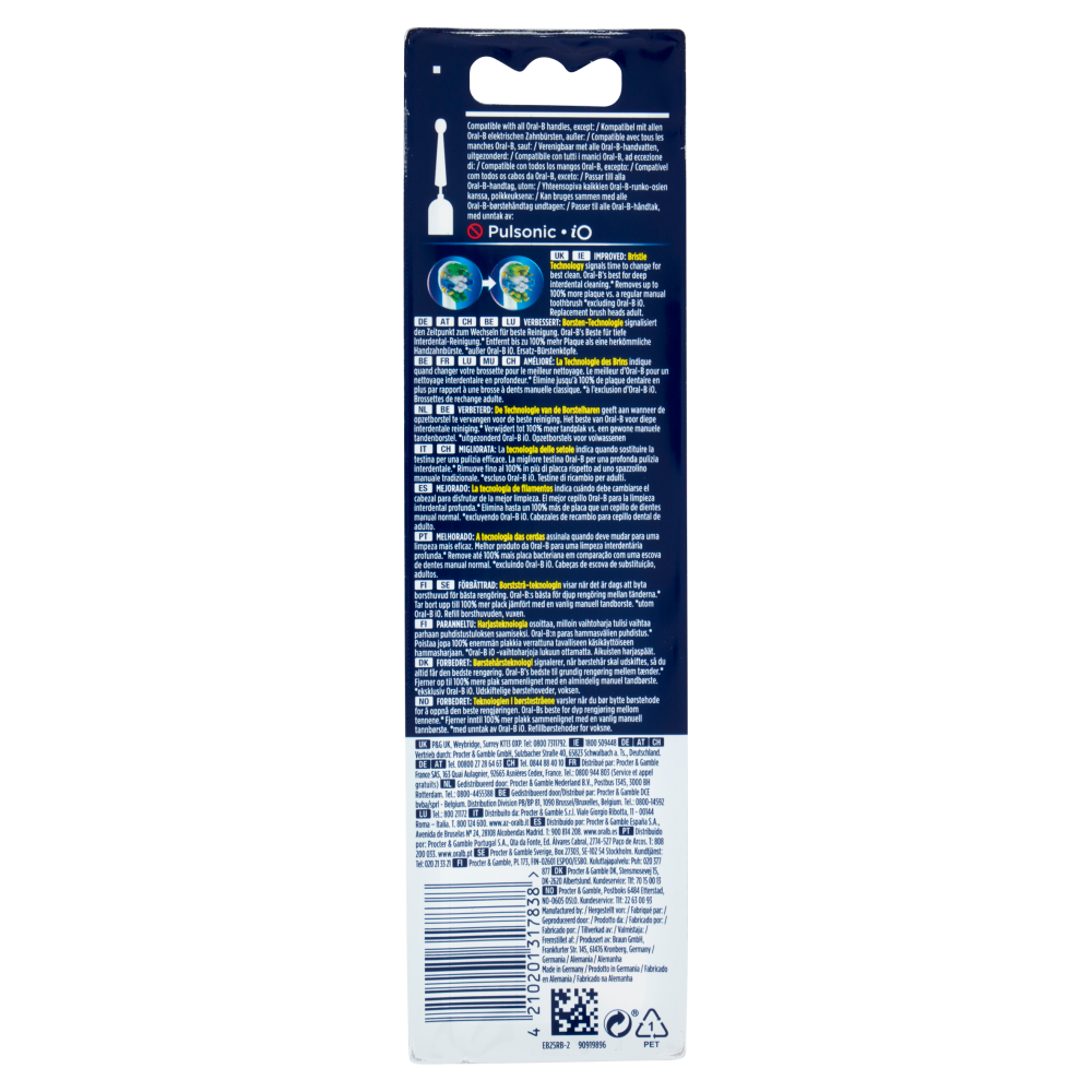 Oral-B Ricarica Spazzolino Floss Action 2 Pezzi, , large