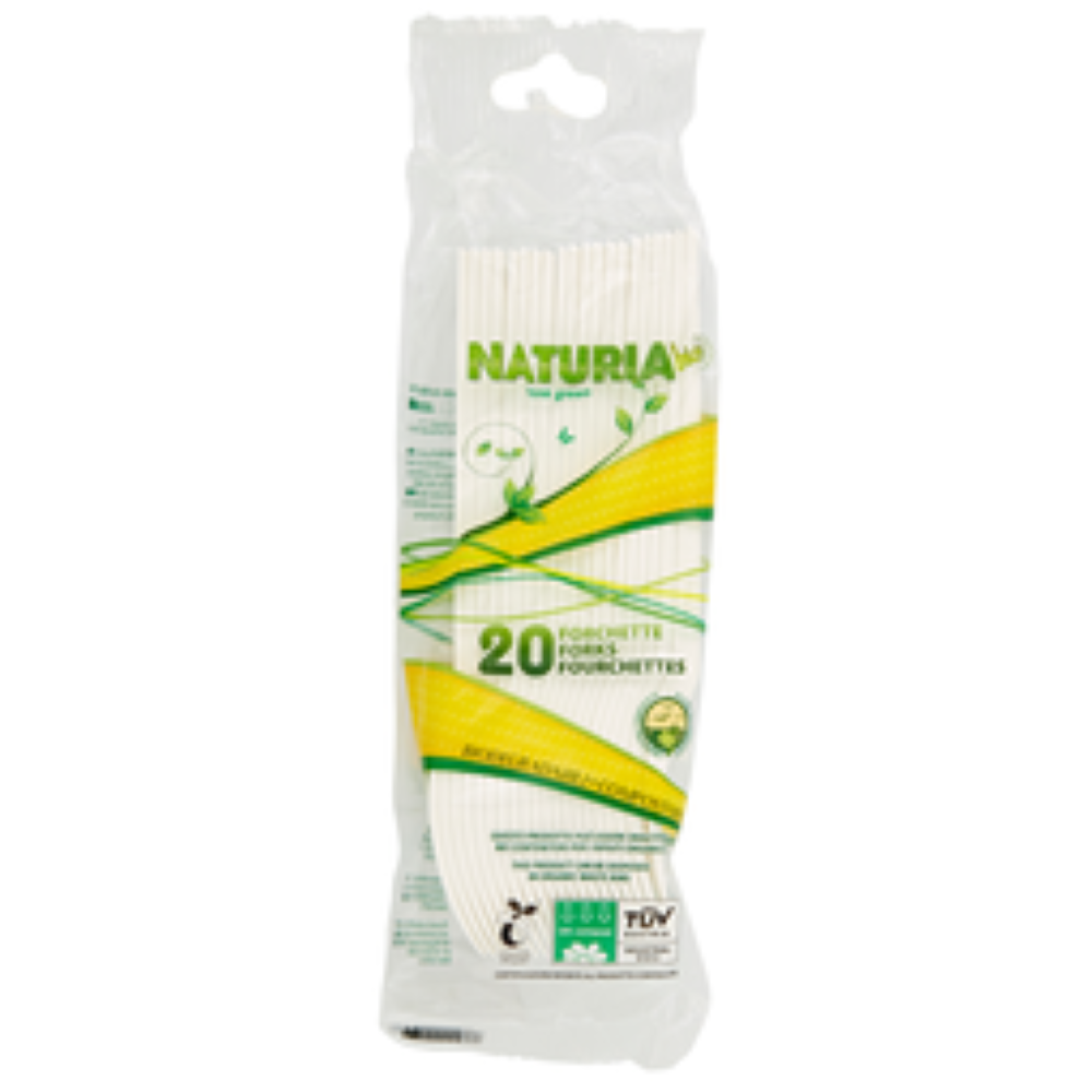 Aristea Naturia Bio Forchette Polimero 20 Pezzi, , large