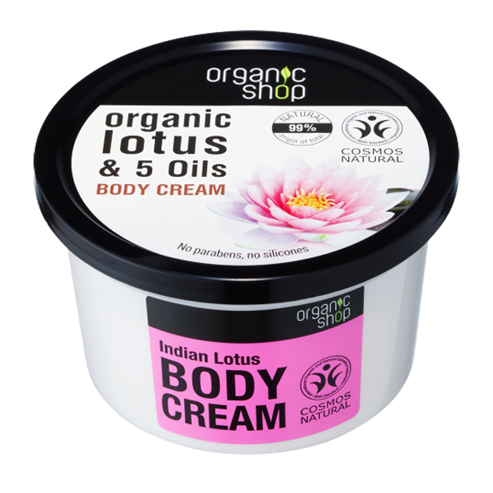 Organic Shop Indian Lotus Crema Corpo 250 ml - -
