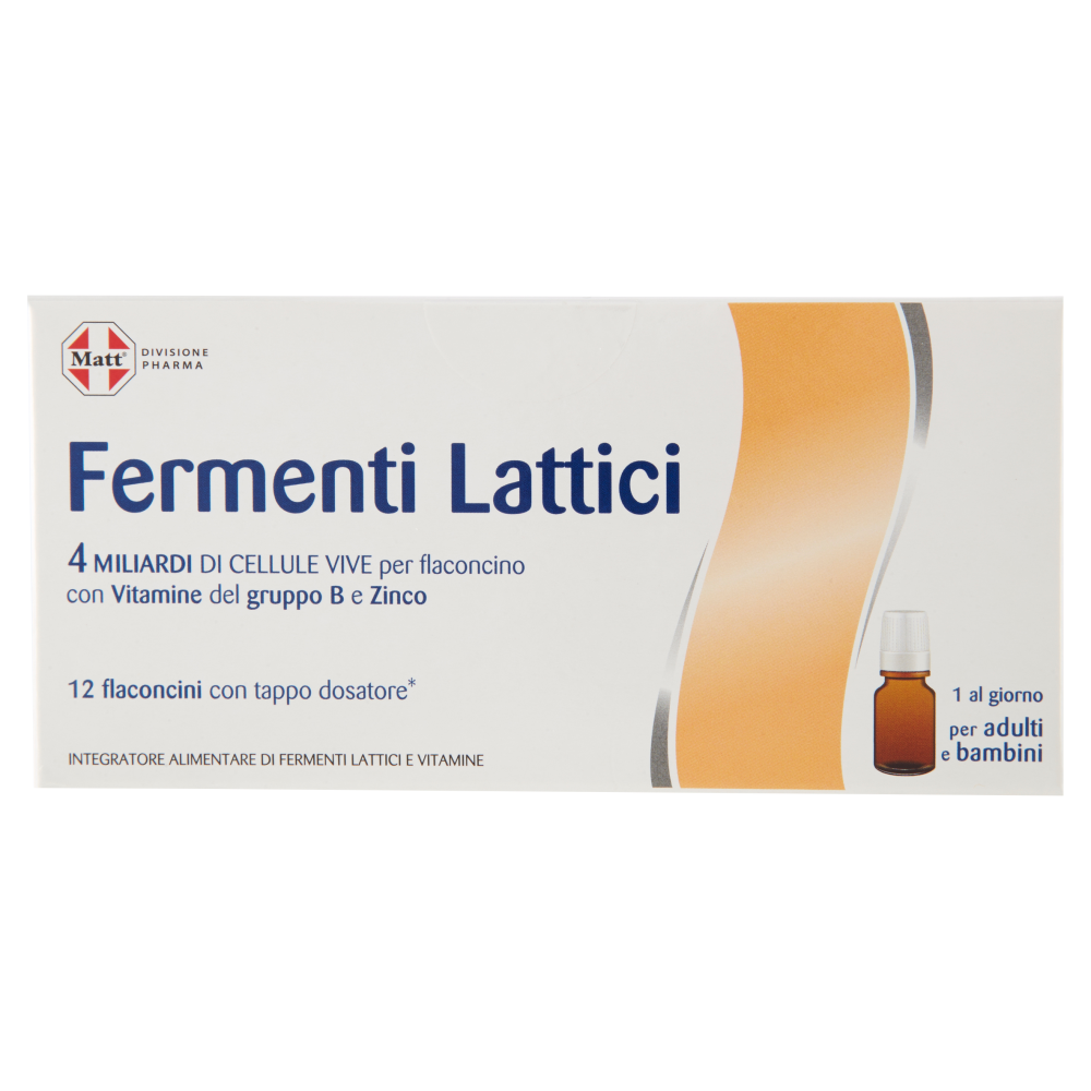 Matt Fermenti Lattici 12 Flaconcini - -