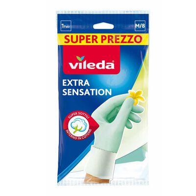 Vileda Guanti Extra Sensation M/8