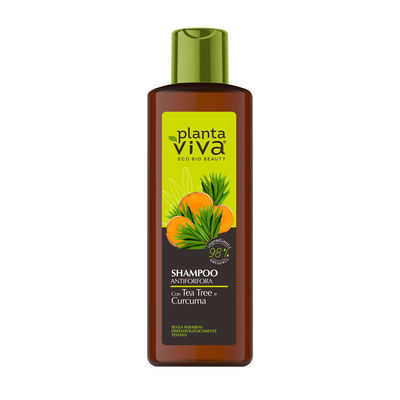 Planta Viva Tea Tree e Curcuma Shampoo Antiforfora 250 ml