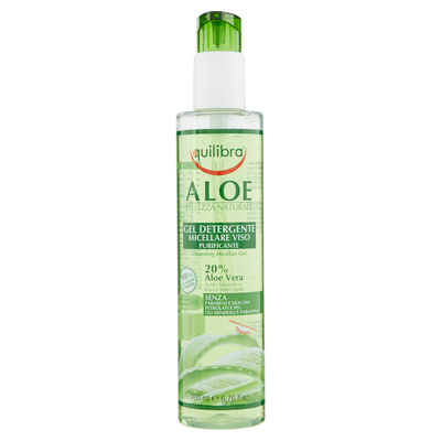 Equilibra Aloe Gel Detergente Micellare Viso Purificante 200 ml