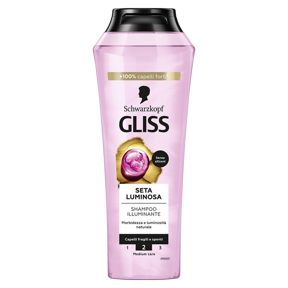 Henkel Italia Srl Gliss New Sh Seta Luminosa 250 Ml - Immagine 6