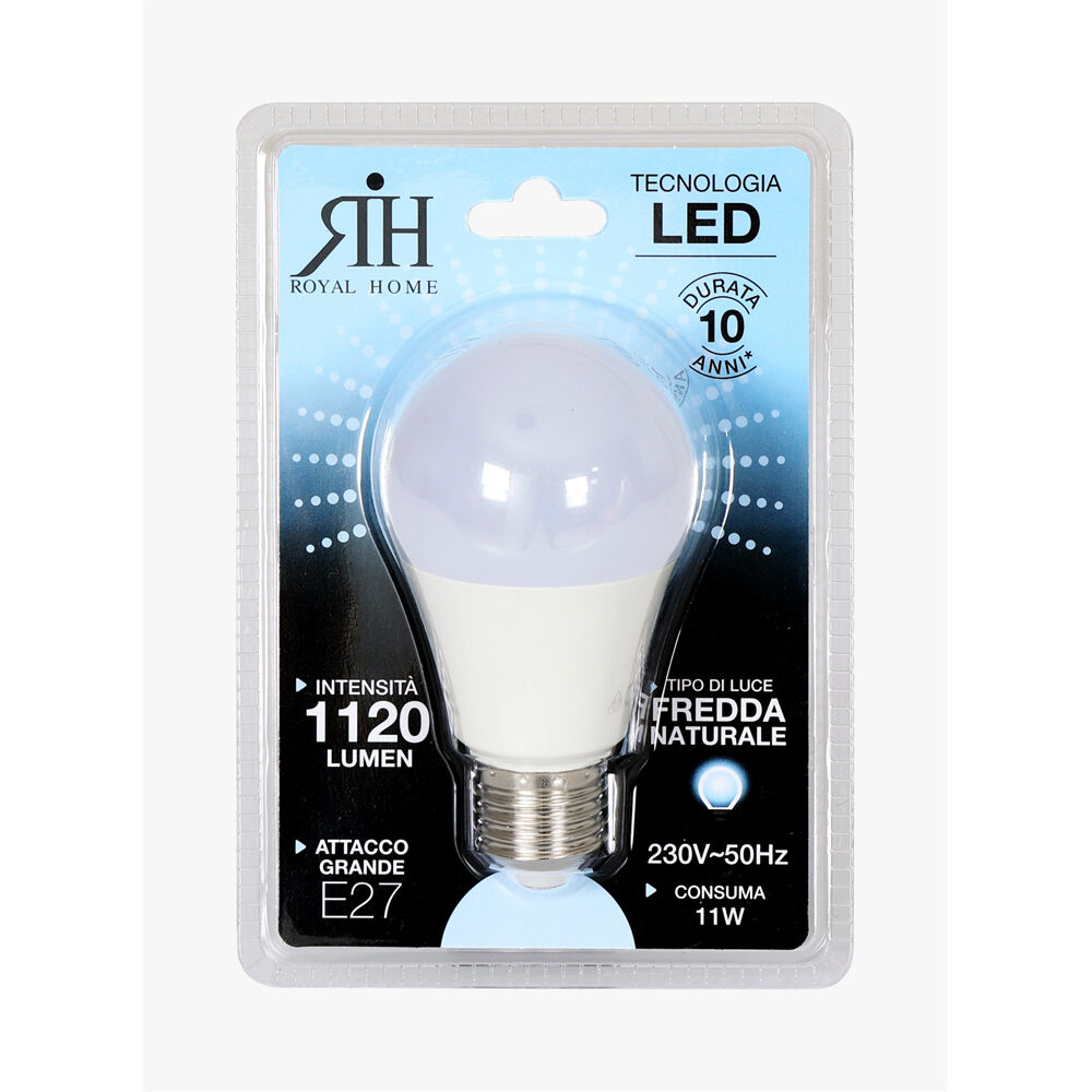 Royal Home Lampadina Led Luce Fredda Goccia 80W, , large