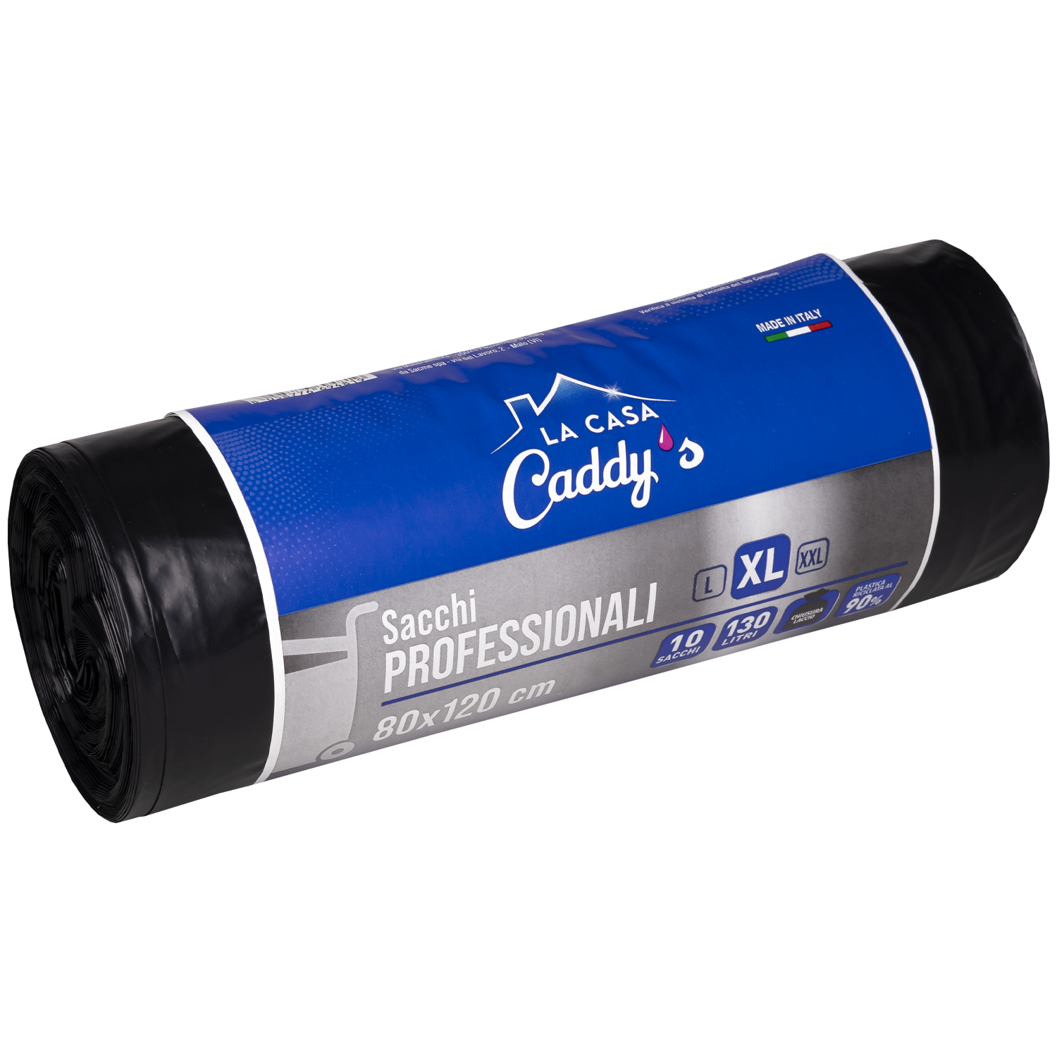 Caddy's Sacchi XL Nero 80x120 10 Pezzi - -