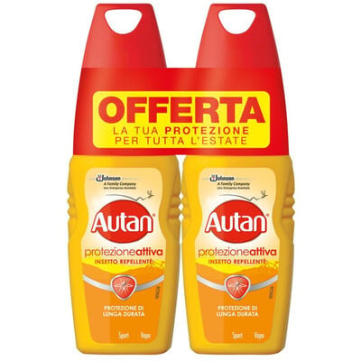 Autan Active Vapo 100 ml  2 Pezzi