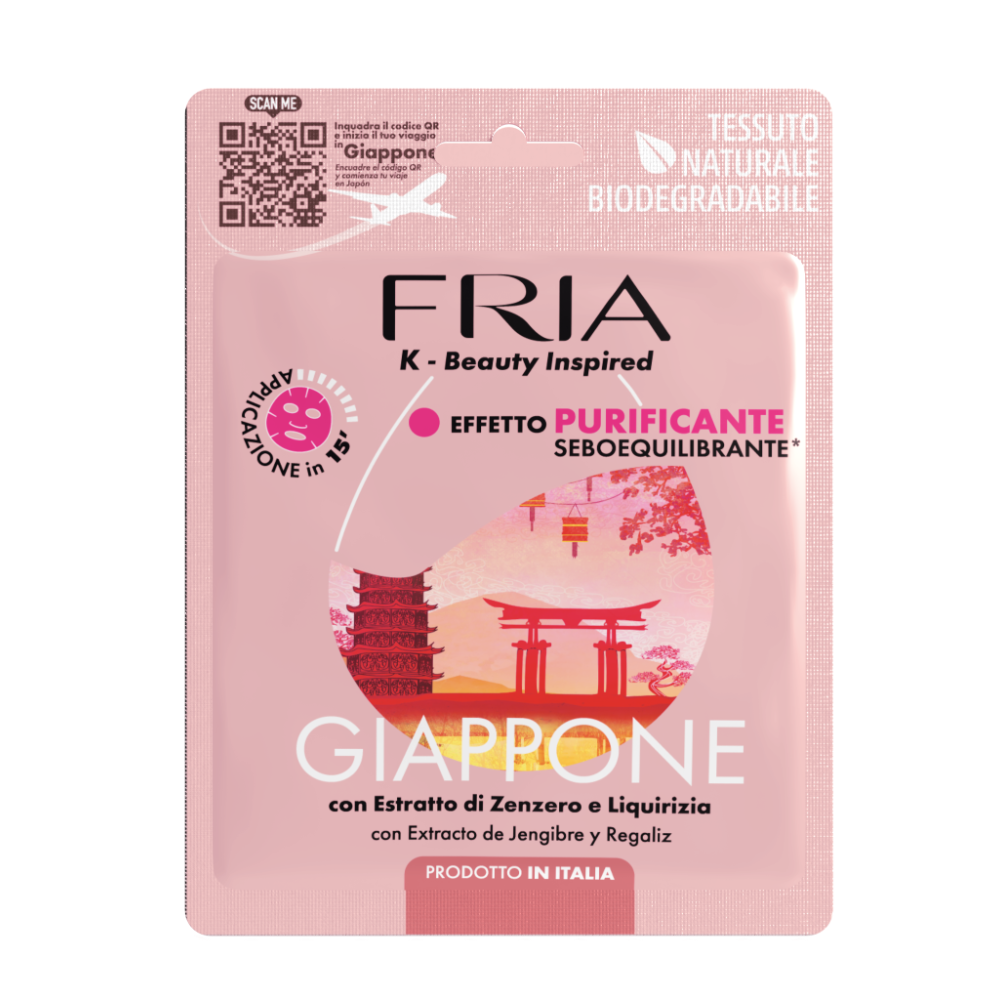 Fria Maschera Viso Giappone Purificante Seboequilibrante, , large