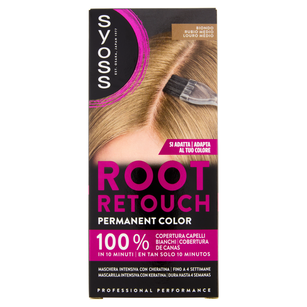 Syoss Root Retouch Permanent Color Biondo - -