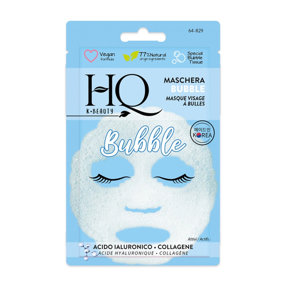 Maschera Viso Bubble Con Acido Ialuronico E Collagene 1 Pz - Immagine 4