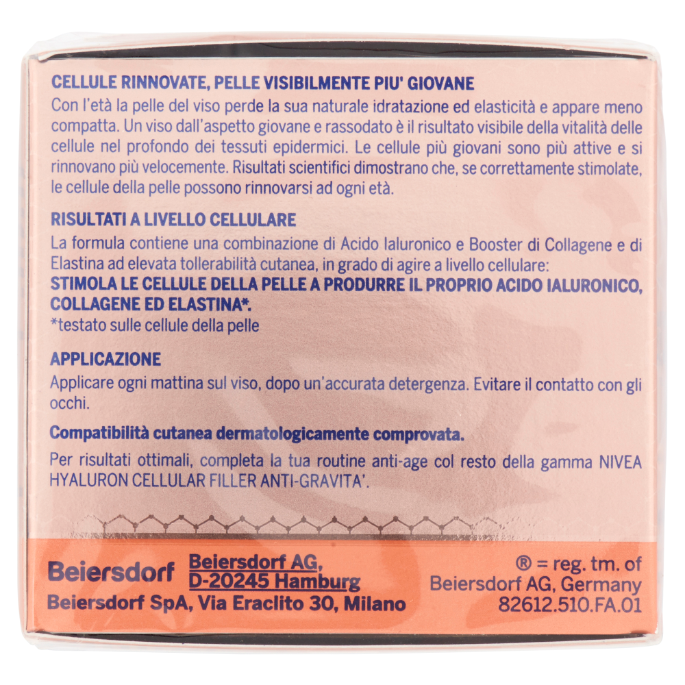 Nivea Hyaluron Cellular Filler Crema Giorno Anti-Età 50 ml, , large
