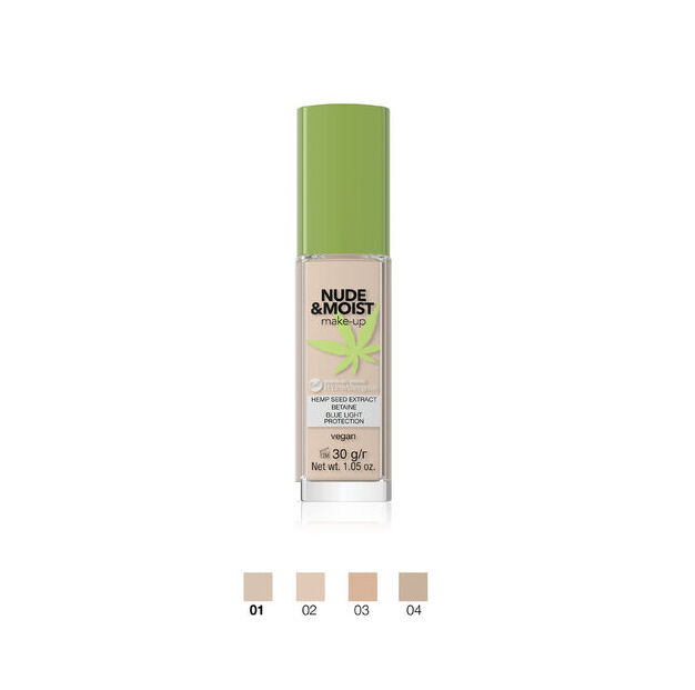 Bell Nude&Moist Foundation N.01 - -