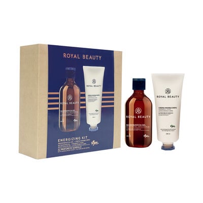 Royal Beauty Uomo Cofanetto con Gel Doccia 300 ml e Lozione Corpo 200 ml	