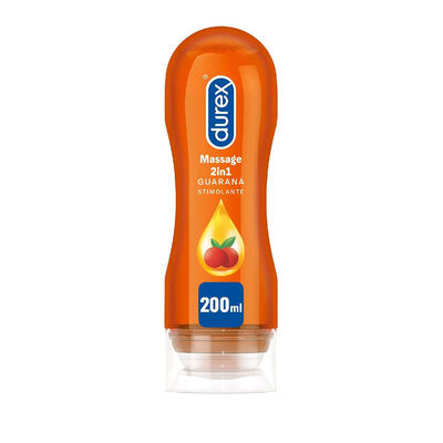 Durex Gel Lubrificante Massage 2in1 Guarana 200 ml