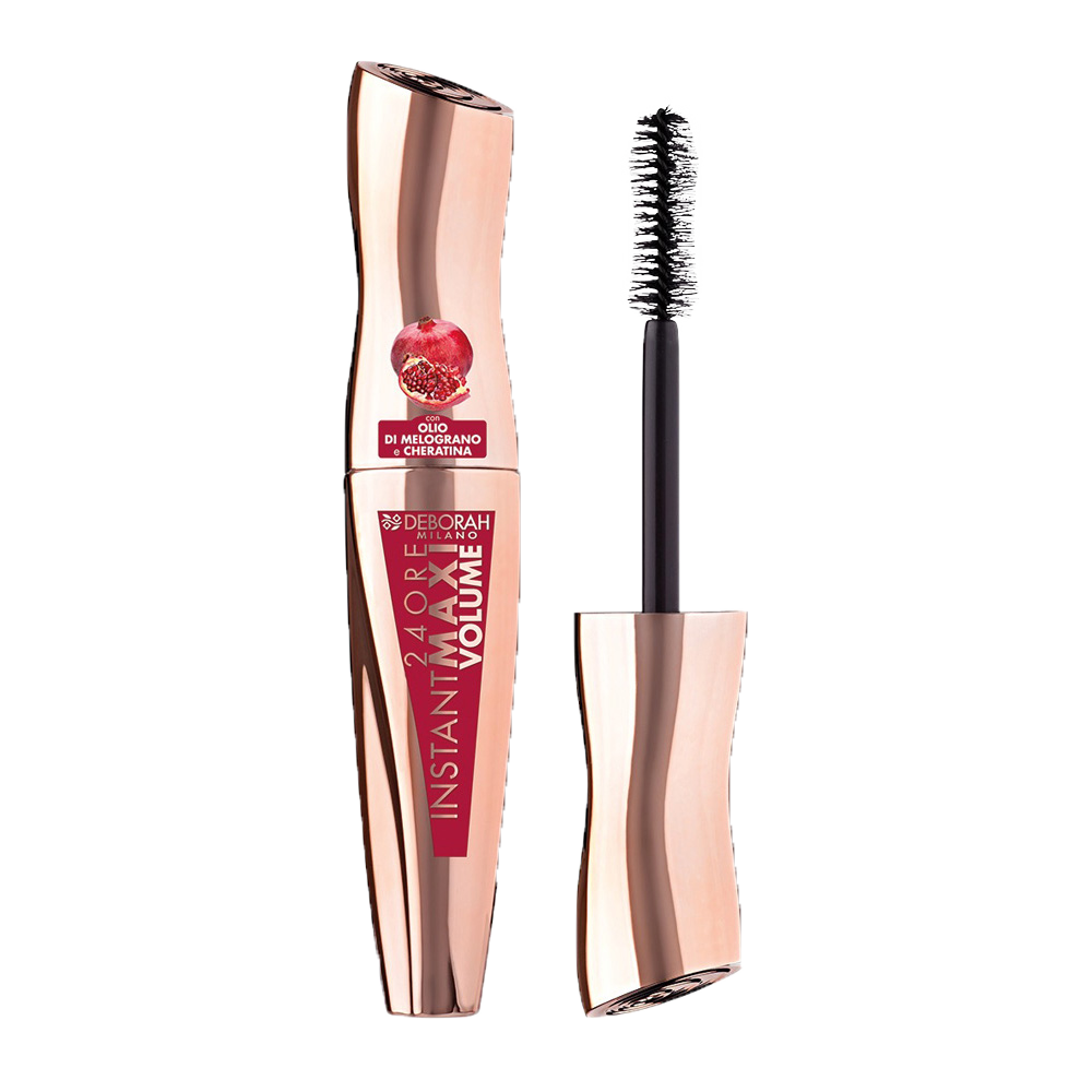 DEBORAH 24 Ore Instant Maxi Volume - Mascara Con Olio Di Melograno - Immagine 6