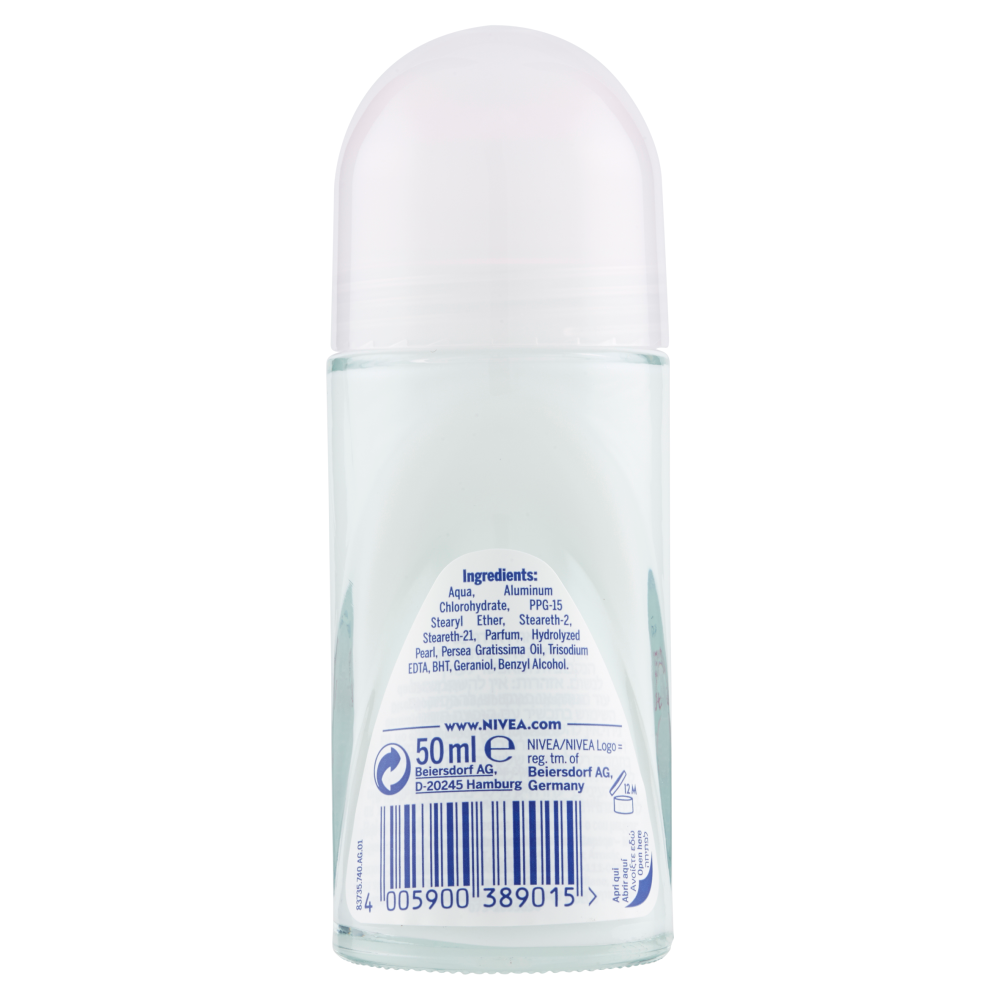 Nivea Pearl & Beauty Deodorante Roll-On 50 ml, , large