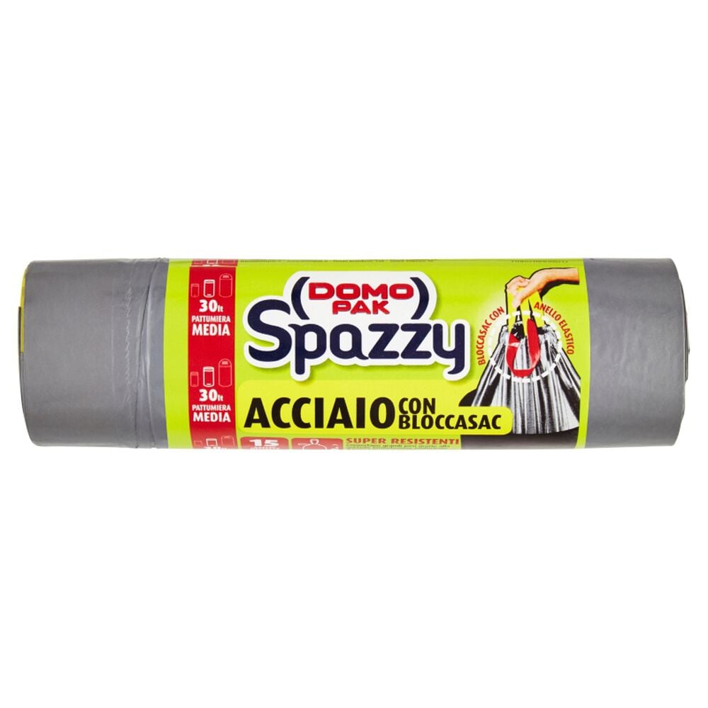 Domopak Sacco Pattumiera 15 Pezzi, , large