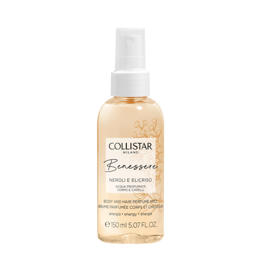 COLLISTAR BENESSERE NEROLI E ELICRISO ACQUA PROFUMATA CORPO E CAPELLI 150ML - Immagine 5
