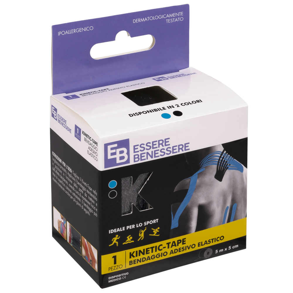 Essere Benessere Kinetik Blu/NEro5mx5cm 1pz, , large