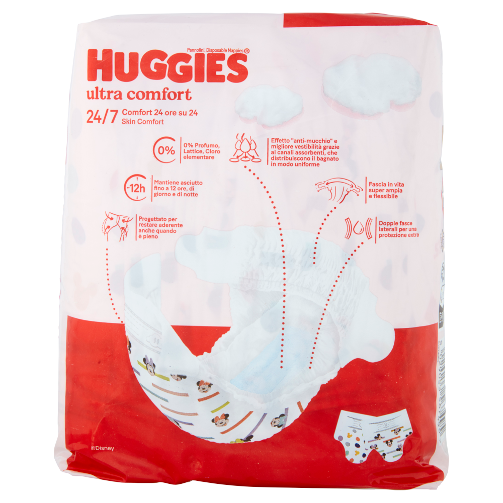 Huggies Pannolini Ultra Comfort Taglia 3 (4-9 Kg) 21 Pannolini, , large