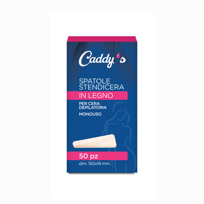 Caddy's Spatoline in Legno 50 Pezzi