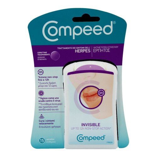 Compeed Trattamento Herpes Labiale - 15 Cerotti Trasparenti - Immagine 15