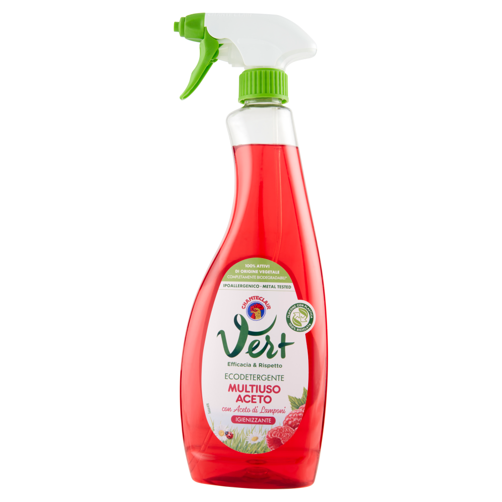 Chanteclair Vert Ecodetergente Multiuso Aceto 625 ml - -