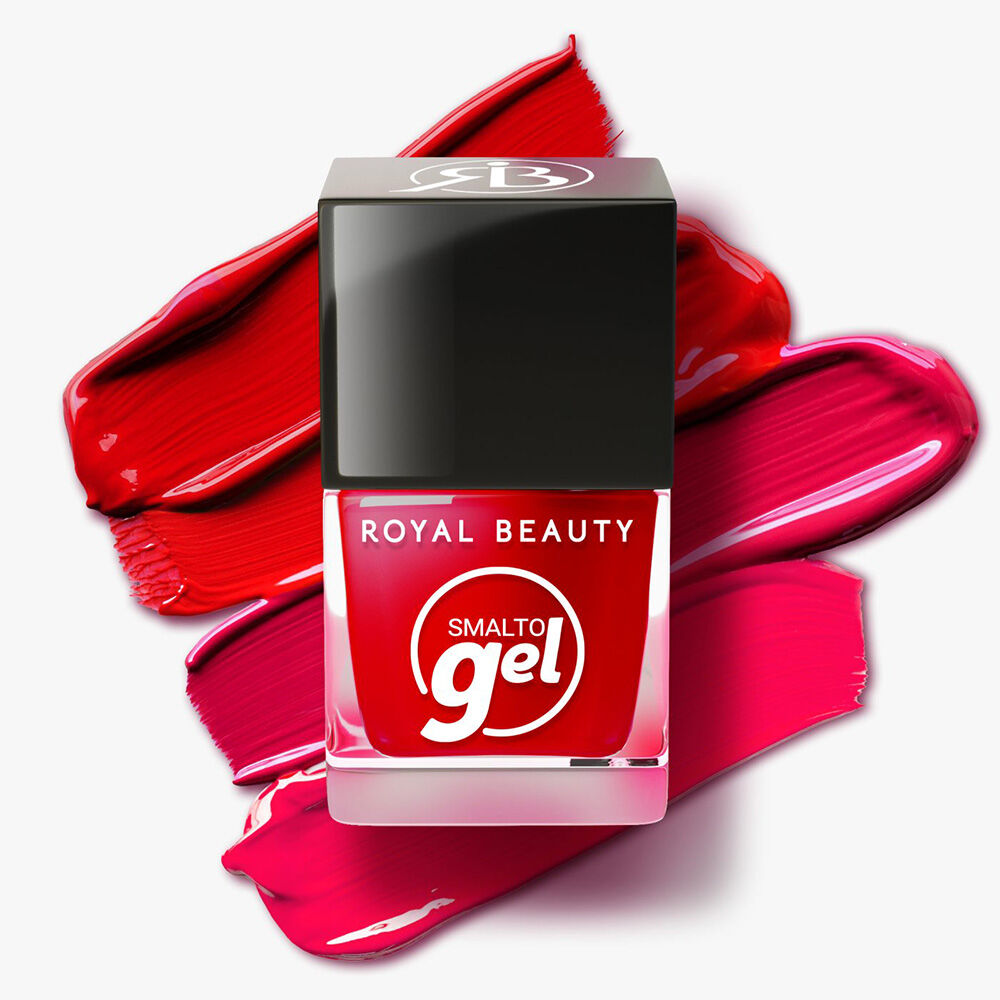 Rotal Beauty Smalto Effetto Gel Rosso Fuoco - -