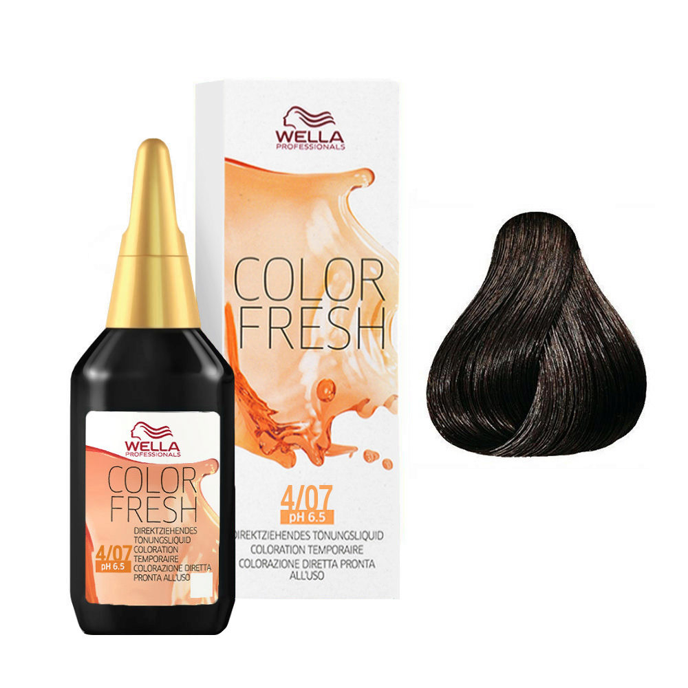 Wella Color Fresh Castano Medio Naturale N.4/07, , large image number null
