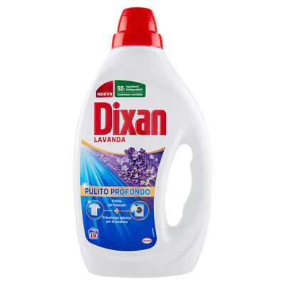 Dixan Detersivo Liquido Lavanda 19 Lavaggi