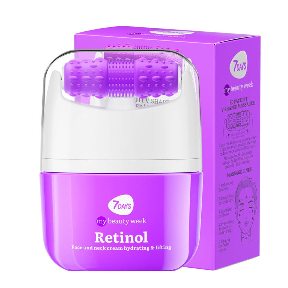 7Days Crema Viso Antietà con Retinolo e Acido Ialuronico 40ml - -