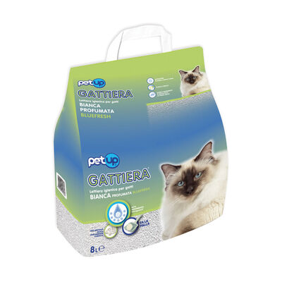 Petup Lettiera Bianca Bluefresh 8 Litri