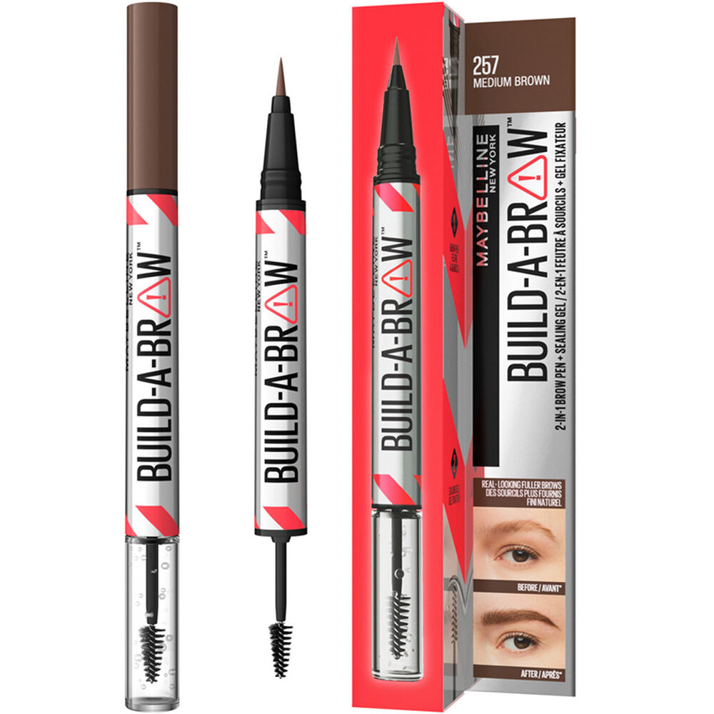 Maybelline Build-A-Brow Penna Sopracciglia E Gel Fissante N.257 - --image