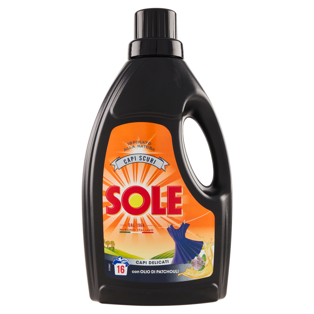 Sole Capi Scuri Delicati con Olio di Patchouli 1000ml - -