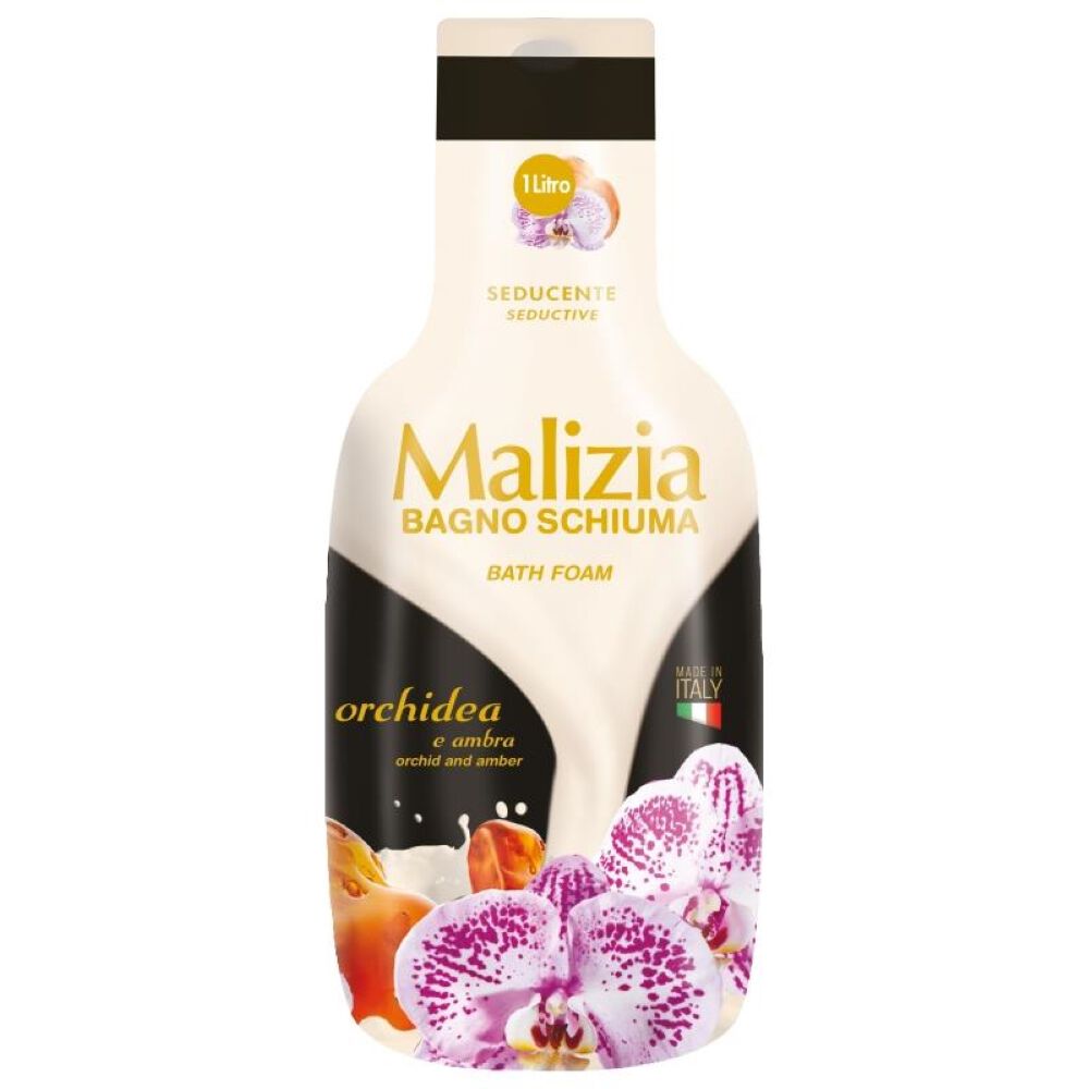 Malizia Bagno Orchidea e Ambra 1000ml - -