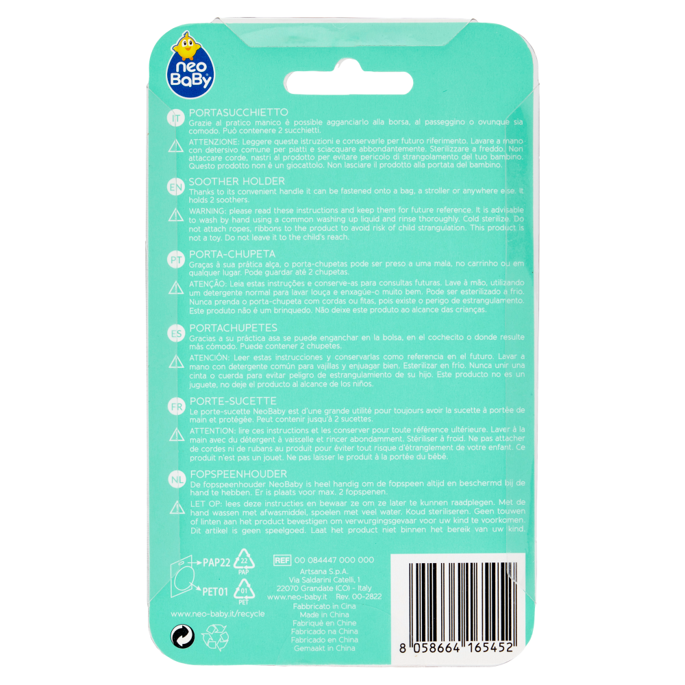 Neo Baby Portasucchietto Arancio 0m+, , large