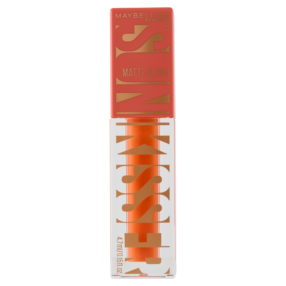 Maybelline New York Arancia Blush, Maybelline Matte Blush - 4.7 Ml (Pesca) - Immagine 4