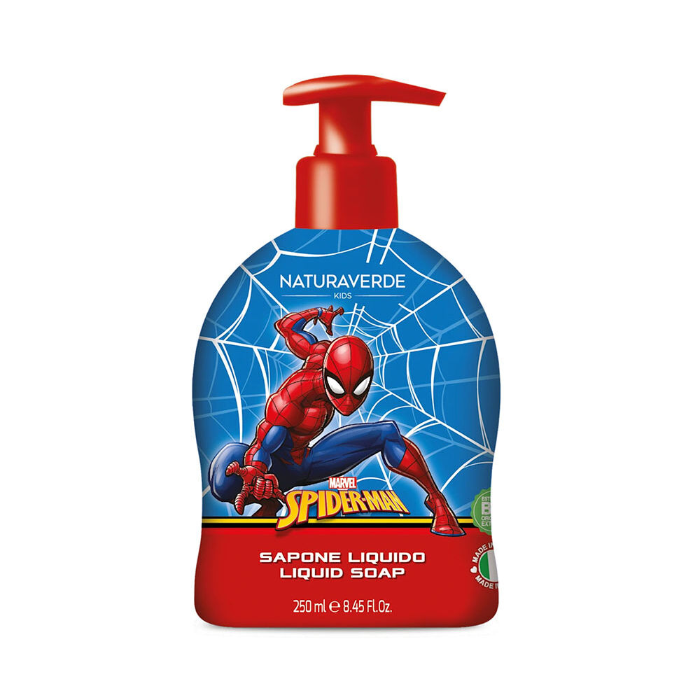 Naturaverde Kids Spider-Man Sapone Liquido Avena 250 ml, , large
