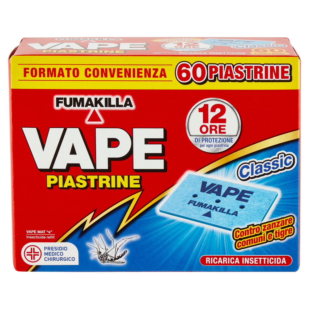 Vape Piastrine Zanzare 60 Pezzi, , large
