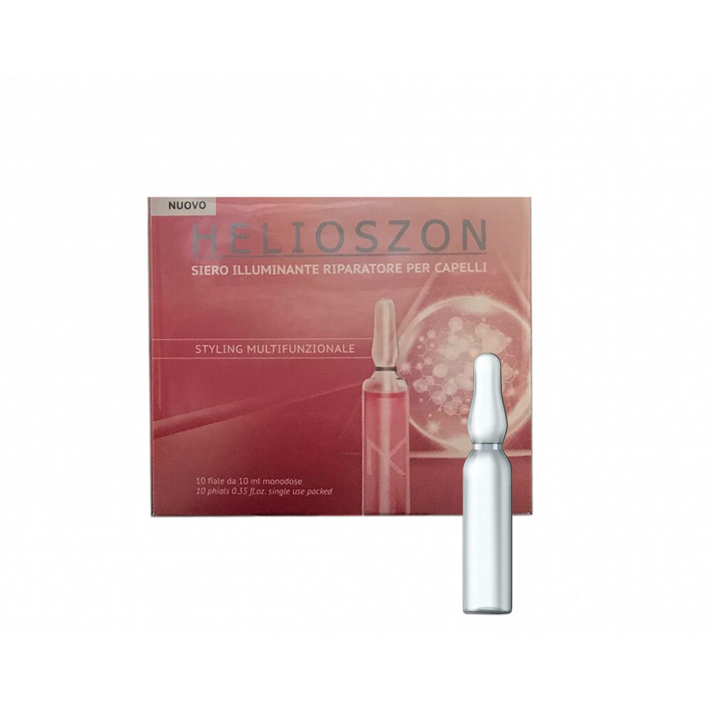 Helioszon Siero Illuminante Riparatore per Capelli 10 Fiale, , large