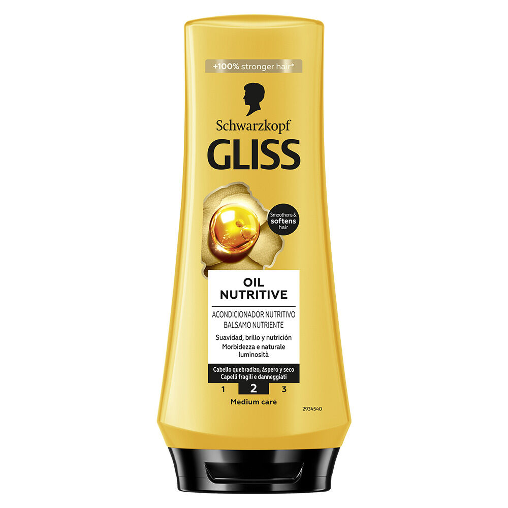 Gliss Hair Oil Nutritive Balsamo 200 ml, , large