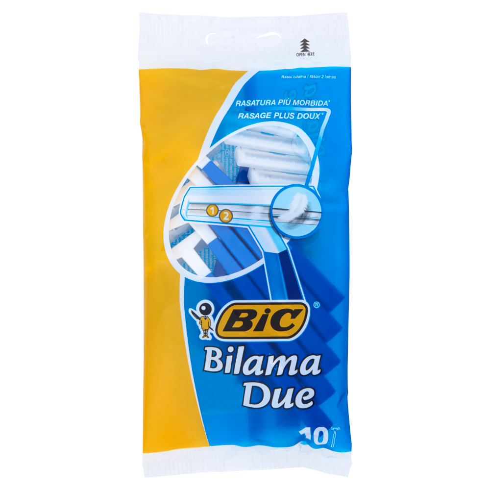 Bic Rasoio Bilama Due 10 Pezzi, , large