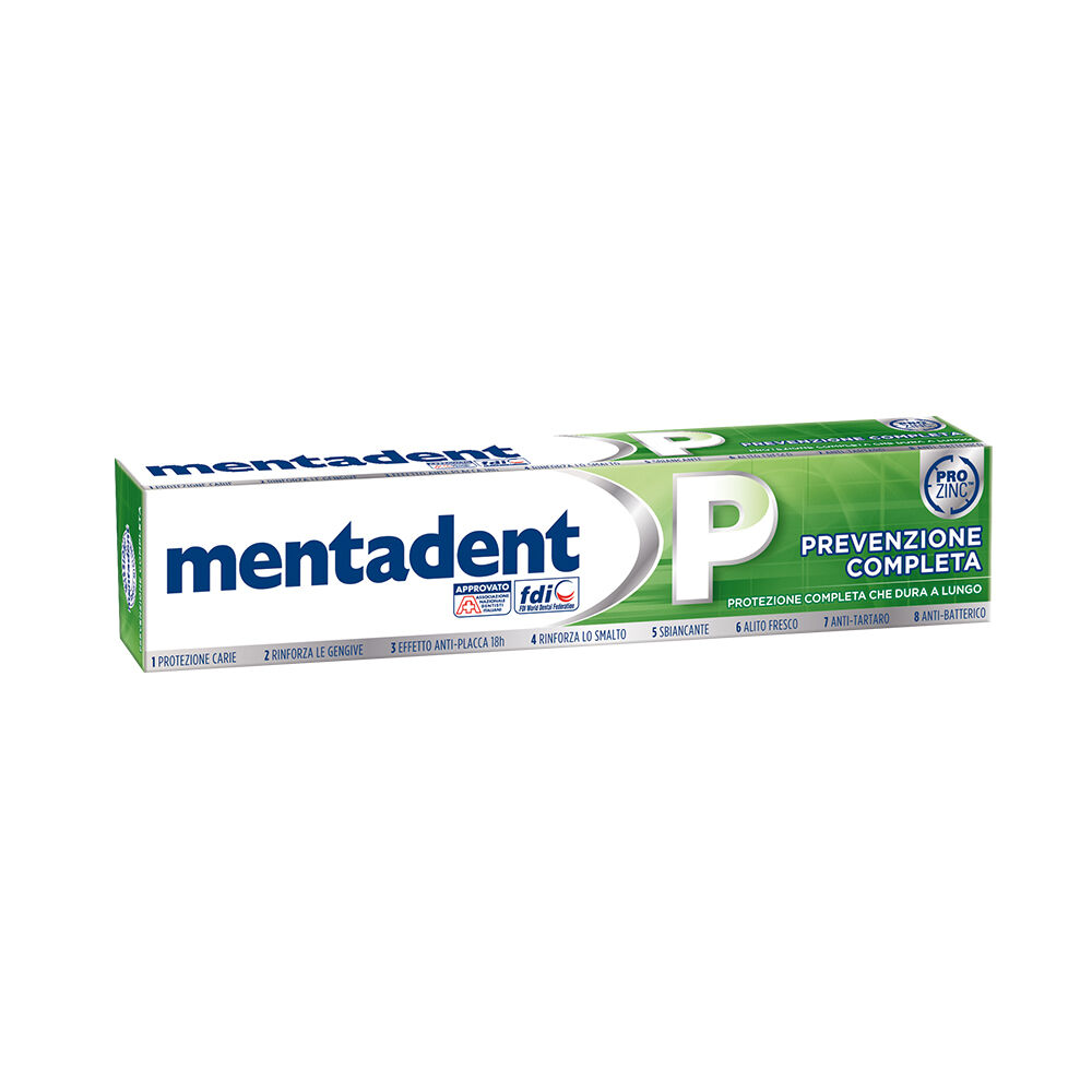 Mentadent P Dentifricio Prevenzione Completa 75 ml, , large