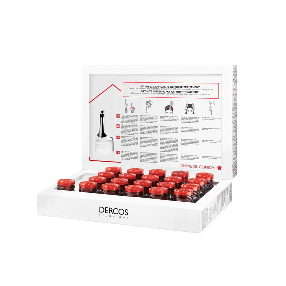 Vichy Dercos Aminexil Trattamento Anticaduta Donna 21 Fiale, , large
