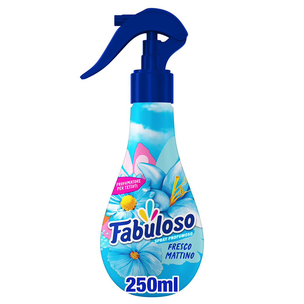 Fabuloso Spray Profumatore per Tessuti Fresco Mattino 250 ml, , large