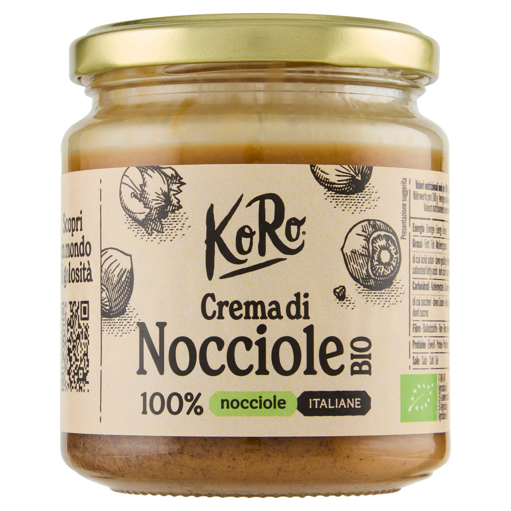 KoRo Crema di Nocciole Bio 250 g, , large