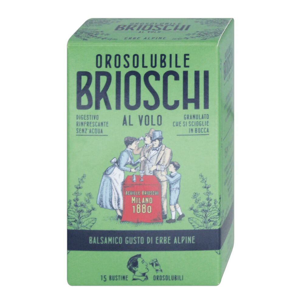 Brioschi Orosolubile Erbe Alpine 15 bustine - -