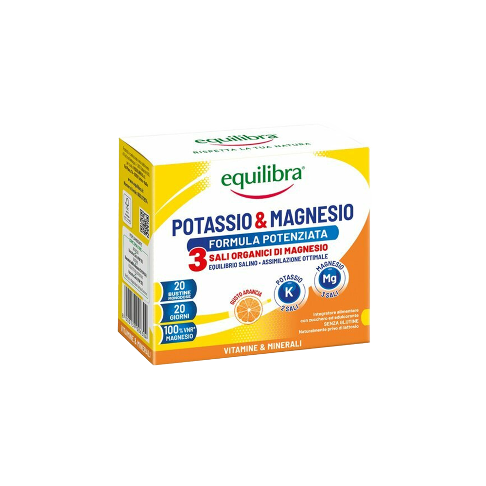 Equilibra Potassio e Magnesio 3 Sali 20 Bustine - -